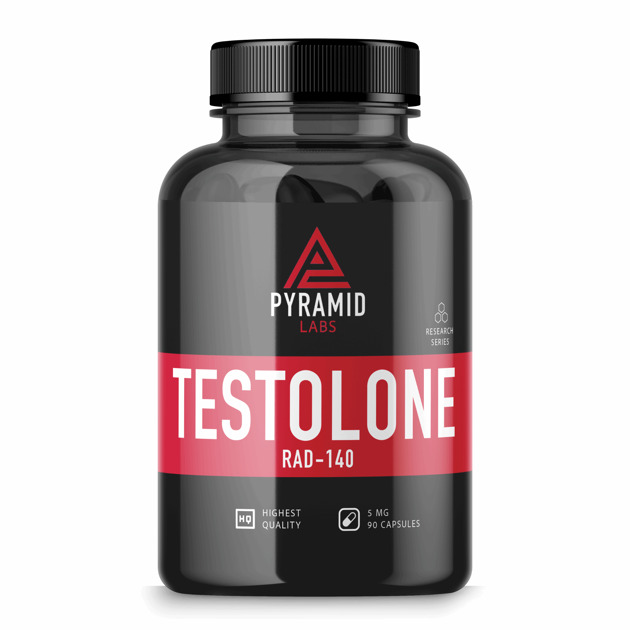 Testolone RAD-140 Pyramid Labs 5mg 90 Capsules
